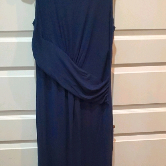 Fabletics dress navy blue sleeveless size large womens‎ - Picture 2 of 7